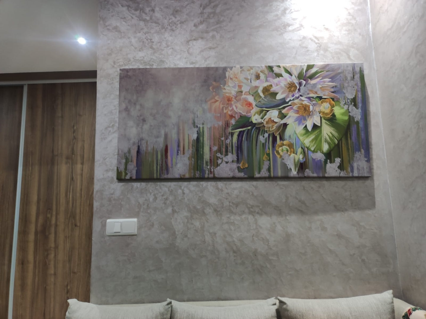 Tableau décoratif Freesia art floral