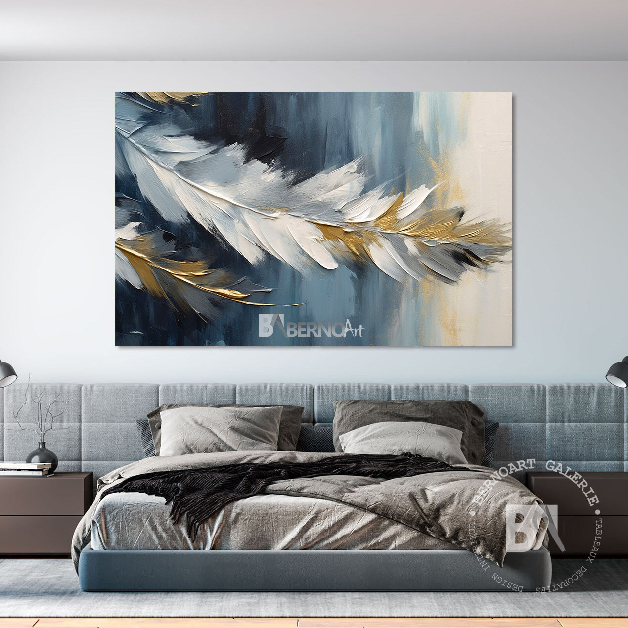 Tableau décoratif -FEATHER- art moderne