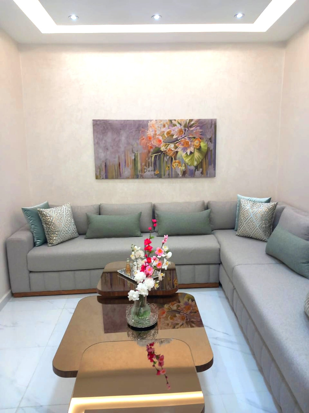 Tableau décoratif Freesia art floral