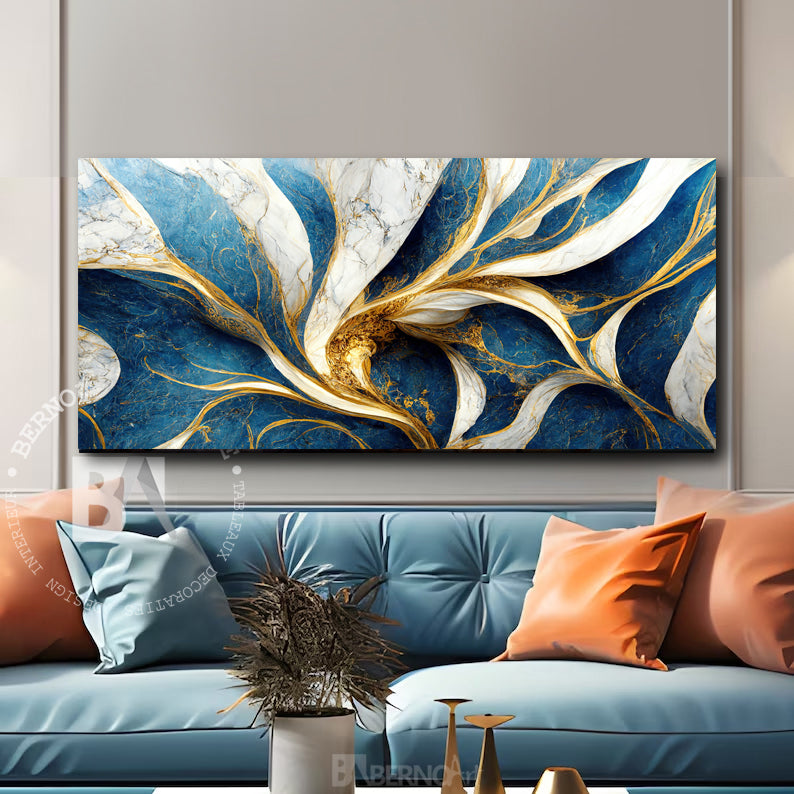 Tableau décoratif Saphir art moderne