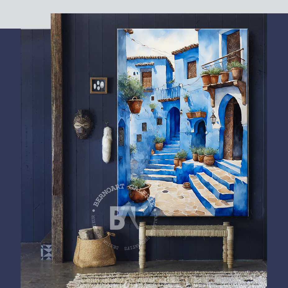 Tableau décoratif -Chefchaouen- art