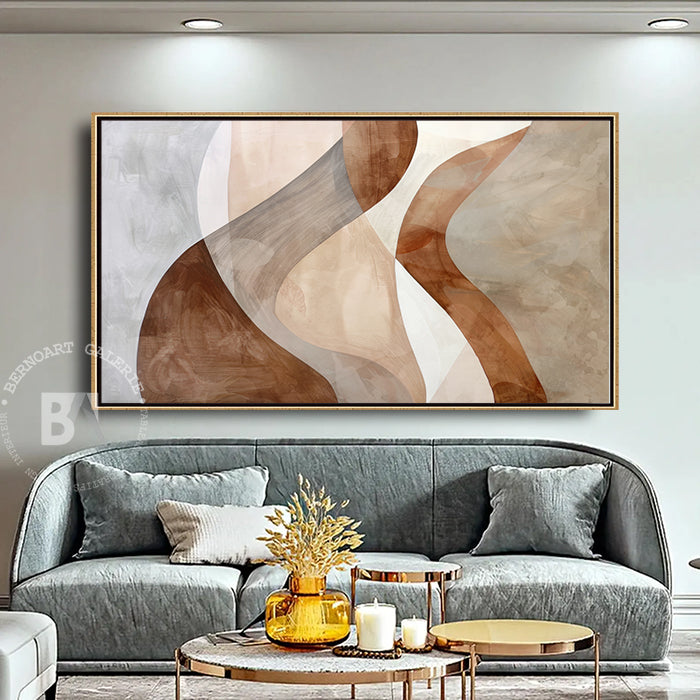 Tableau décoratif Terre & Ombre art abstrait