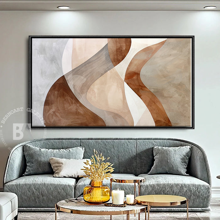 Tableau décoratif Terre & Ombre art abstrait