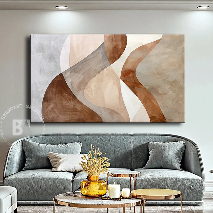 Tableau décoratif Terre & Ombre art abstrait