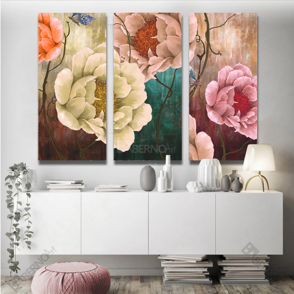 Triptyflowers