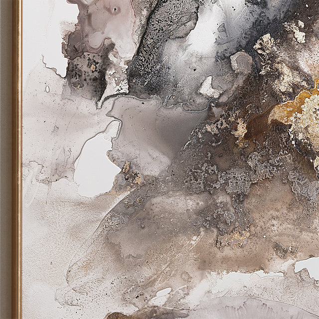 Tableau décoratif Black clouds art abstrait